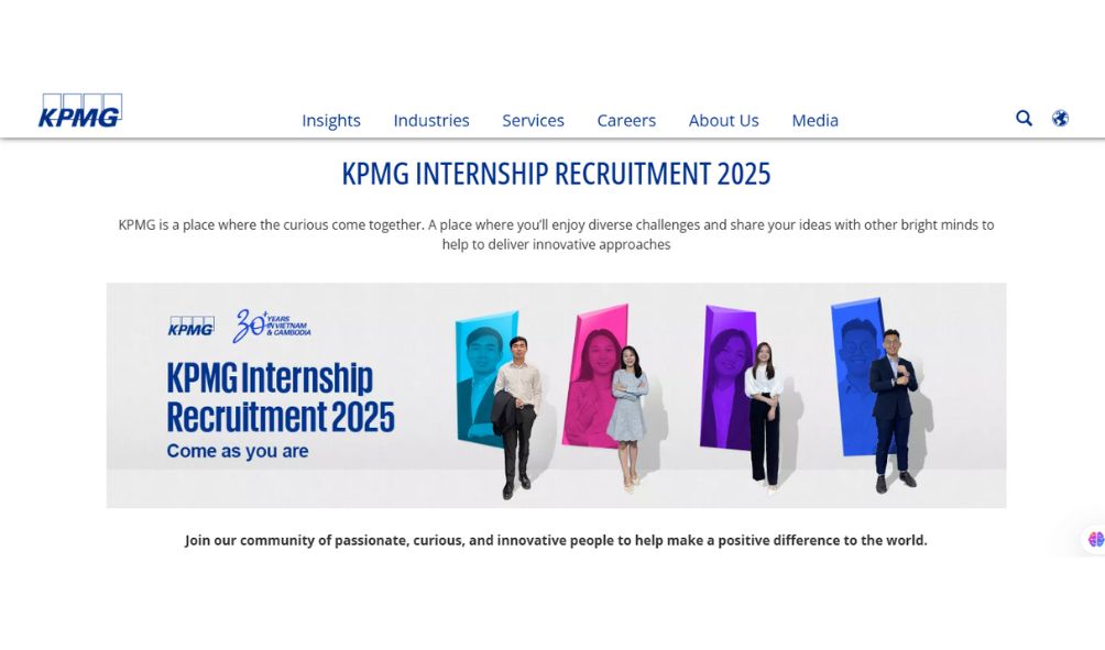KPMG Global Internship Program 2025