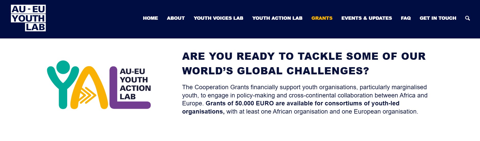 AU-EU Cooperation Grants