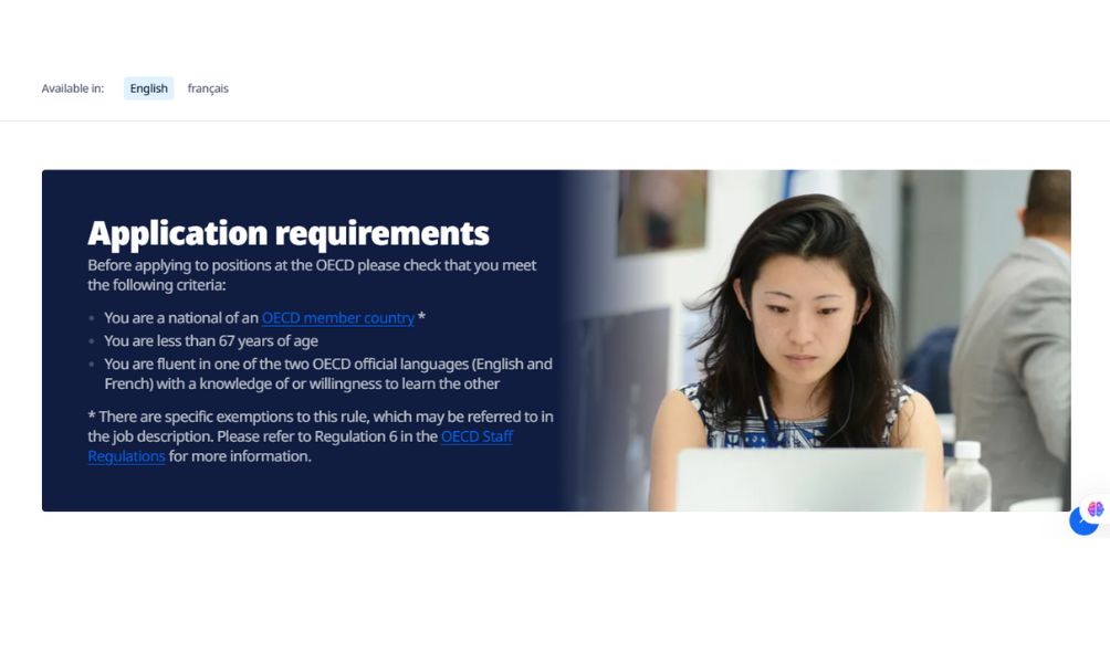 OECD Internship 2025 in France