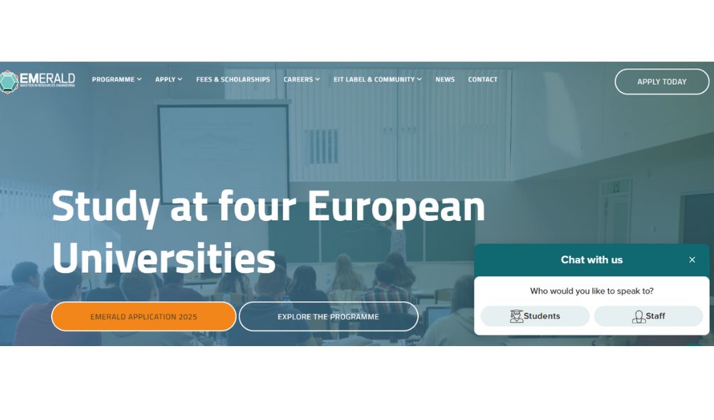 Erasmus Mundus EMerald Scholarship 2025 