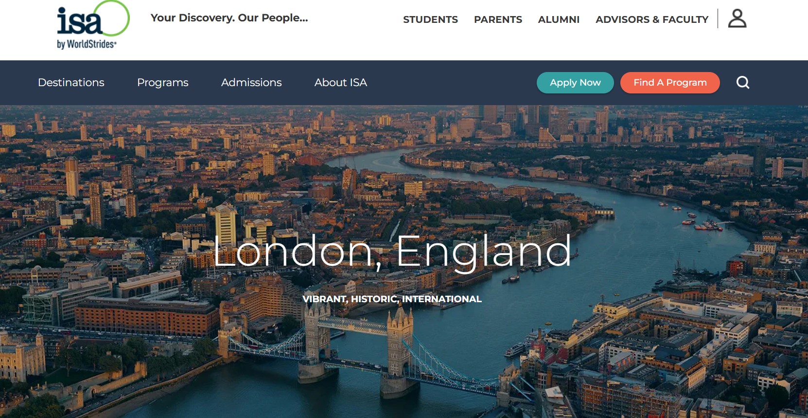 ISA Study Abroad in London, England: