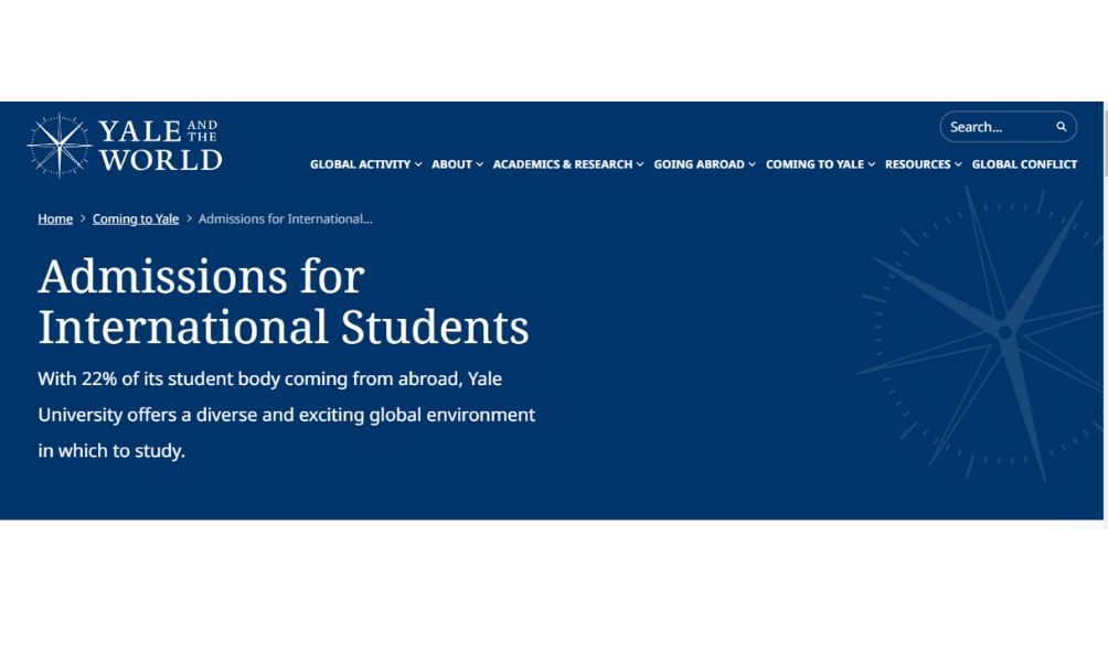 Yale University Scholarships in the USA 2025-2026